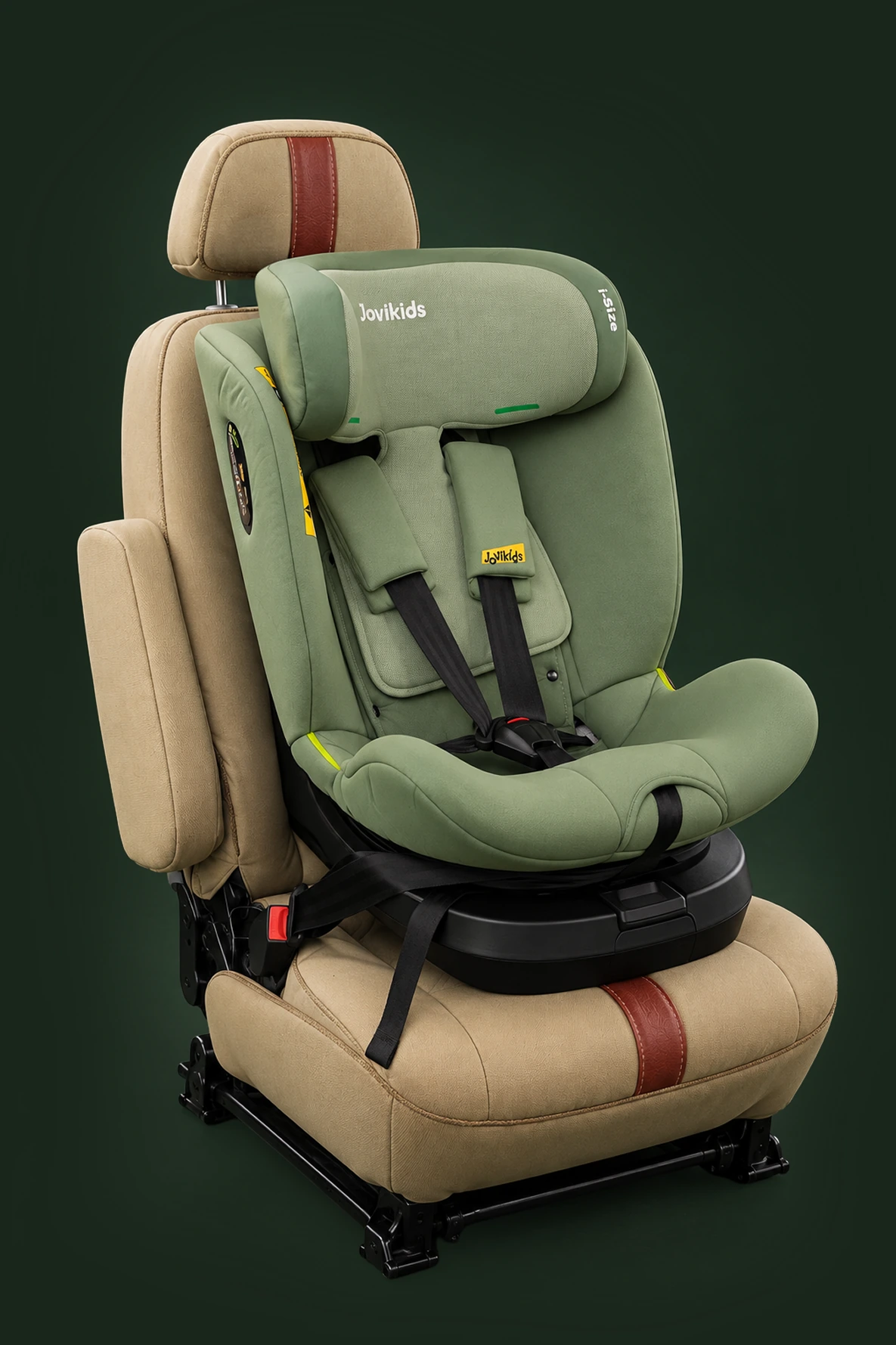 Seggiolino di sicurezza per bambini installato in un veicolo safari Altezza